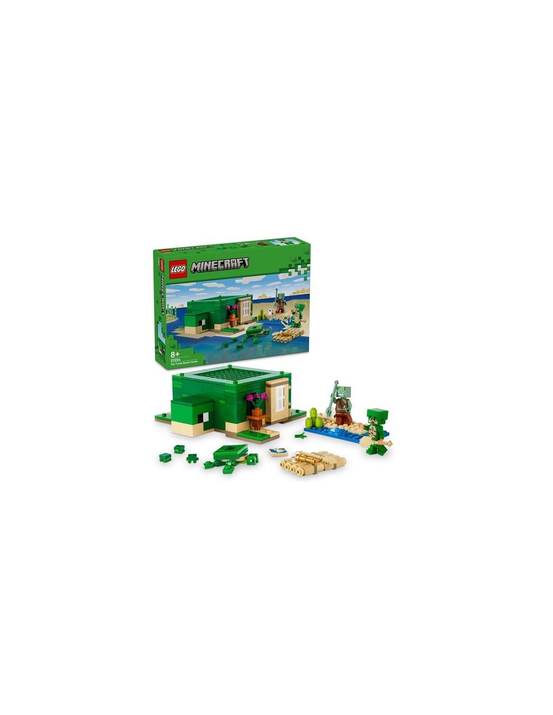 Lego Minecraft beach house 21254