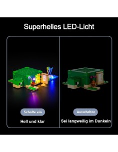 Lego Minecraft beach house 21254