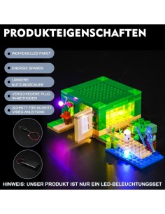 Lego Minecraft beach house 21254