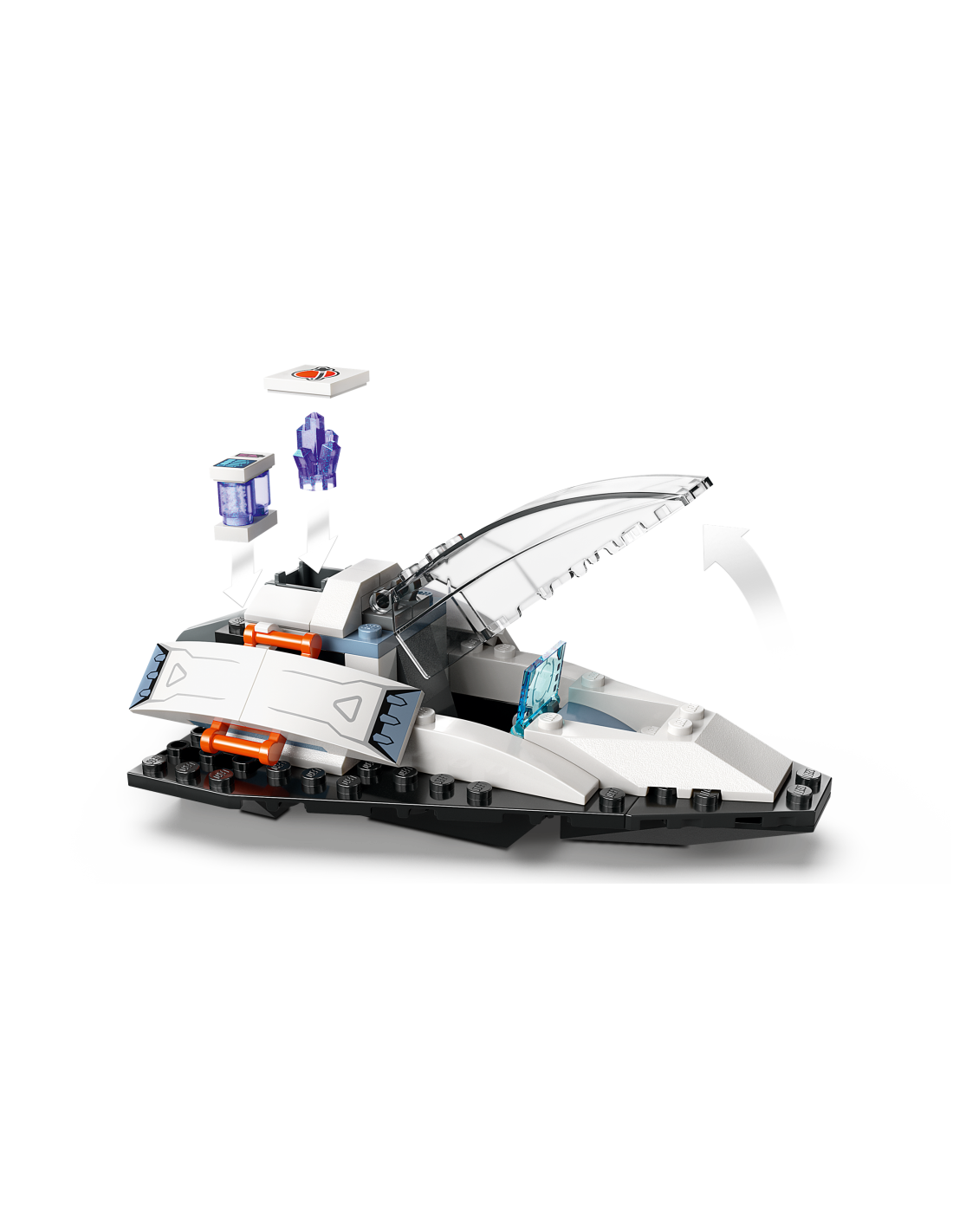 Lego City navetta spaziale e scoperta asteroidi 60429