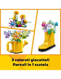 CREATOR 31149 INNAFFIATOIO CON FIORI LEGO