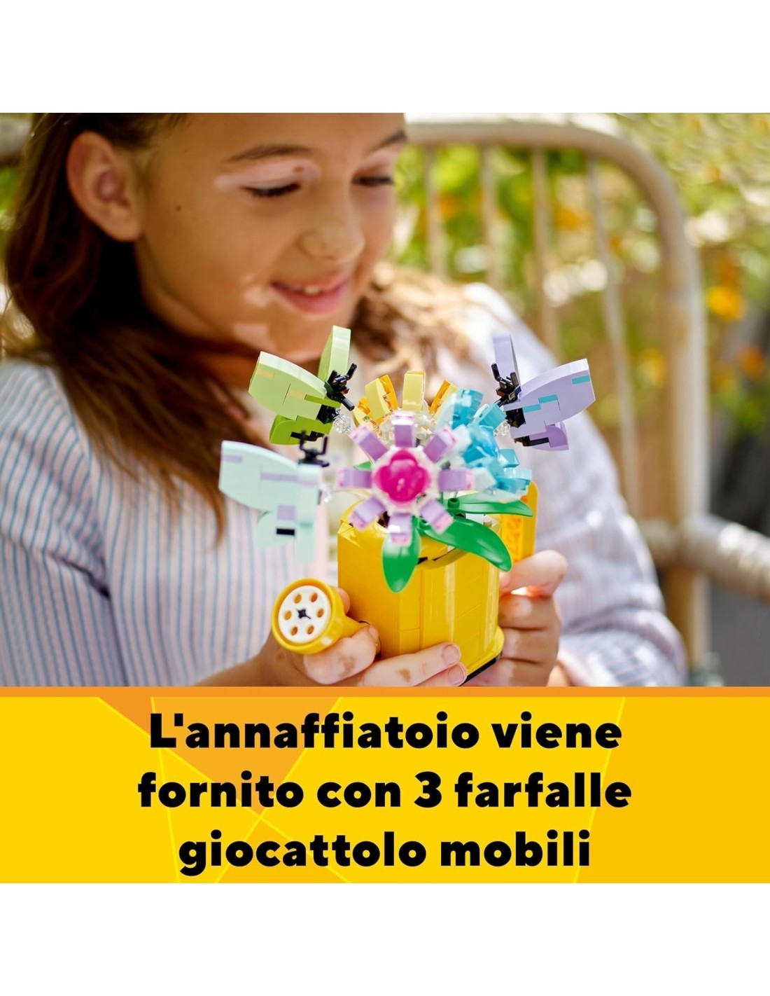 CREATOR 31149 INNAFFIATOIO CON FIORI LEGO
