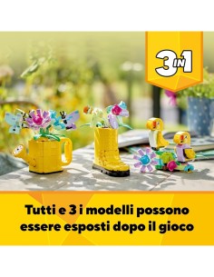 CREATOR 31149 INNAFFIATOIO CON FIORI LEGO