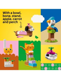 CLASSIC 11034 ANIMALI DOMESTICI CREATIVI LEGO