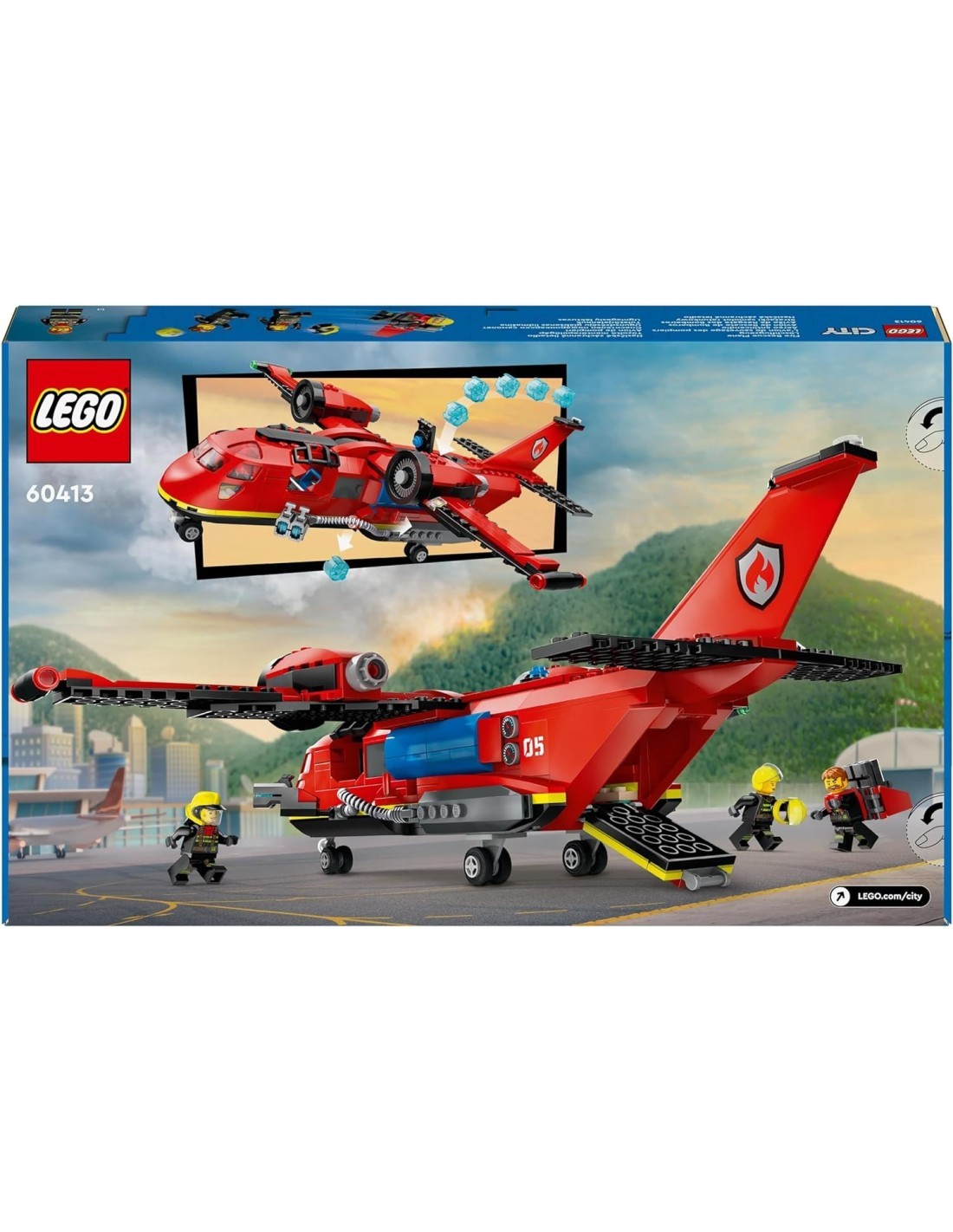 Lego City aereo anticendio 60413