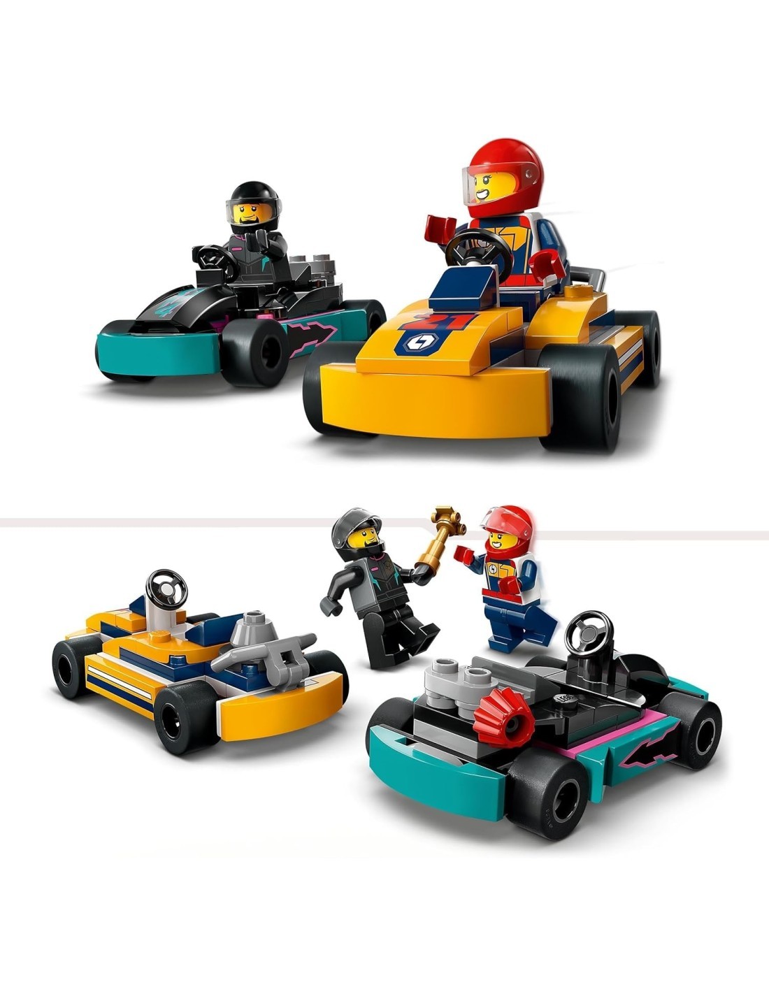 CITY 60400 GO-KART E PILOTI