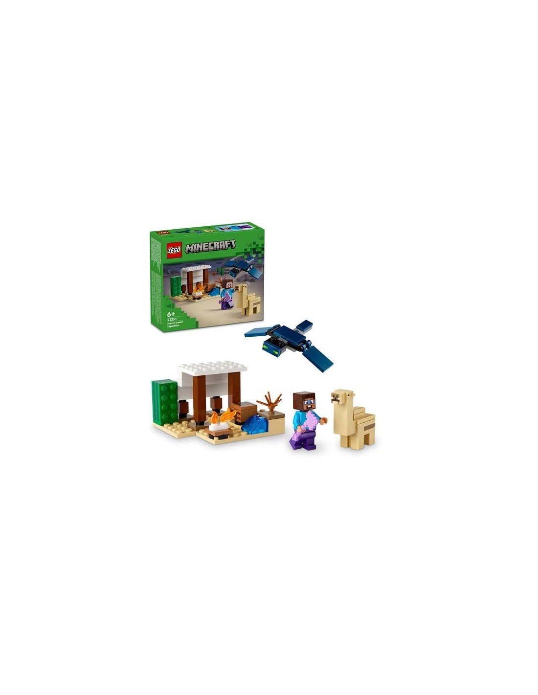 MINCRAFT 21251 SPEDIZIONE DI STEVE NEL DESERTO LEGO