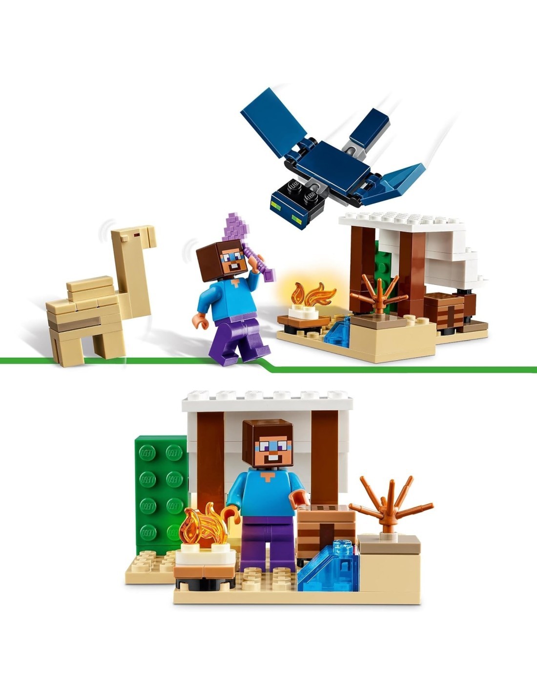 MINCRAFT 21251 SPEDIZIONE DI STEVE NEL DESERTO LEGO