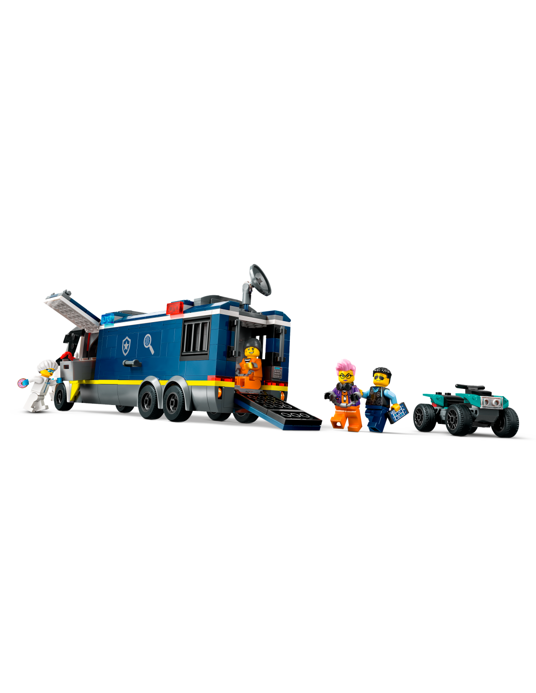 CITY 60418 CAMION LABORATORIO MOBILE DELLA POLIZIA LEGO