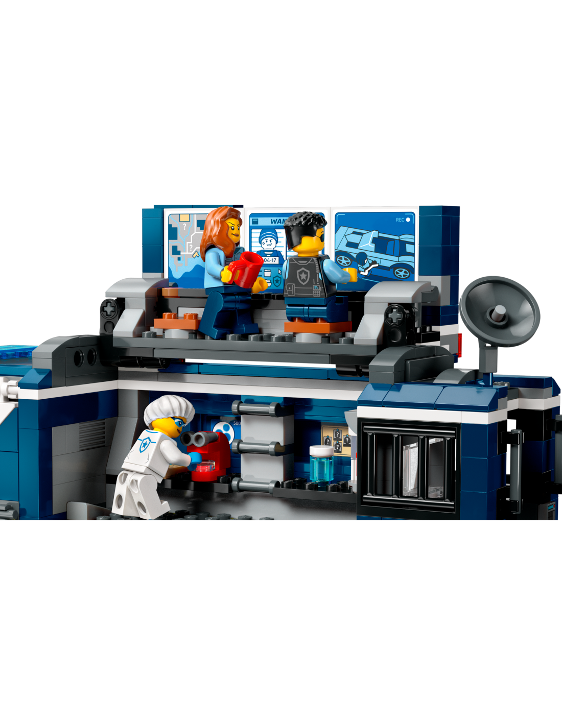 CITY 60418 CAMION LABORATORIO MOBILE DELLA POLIZIA LEGO