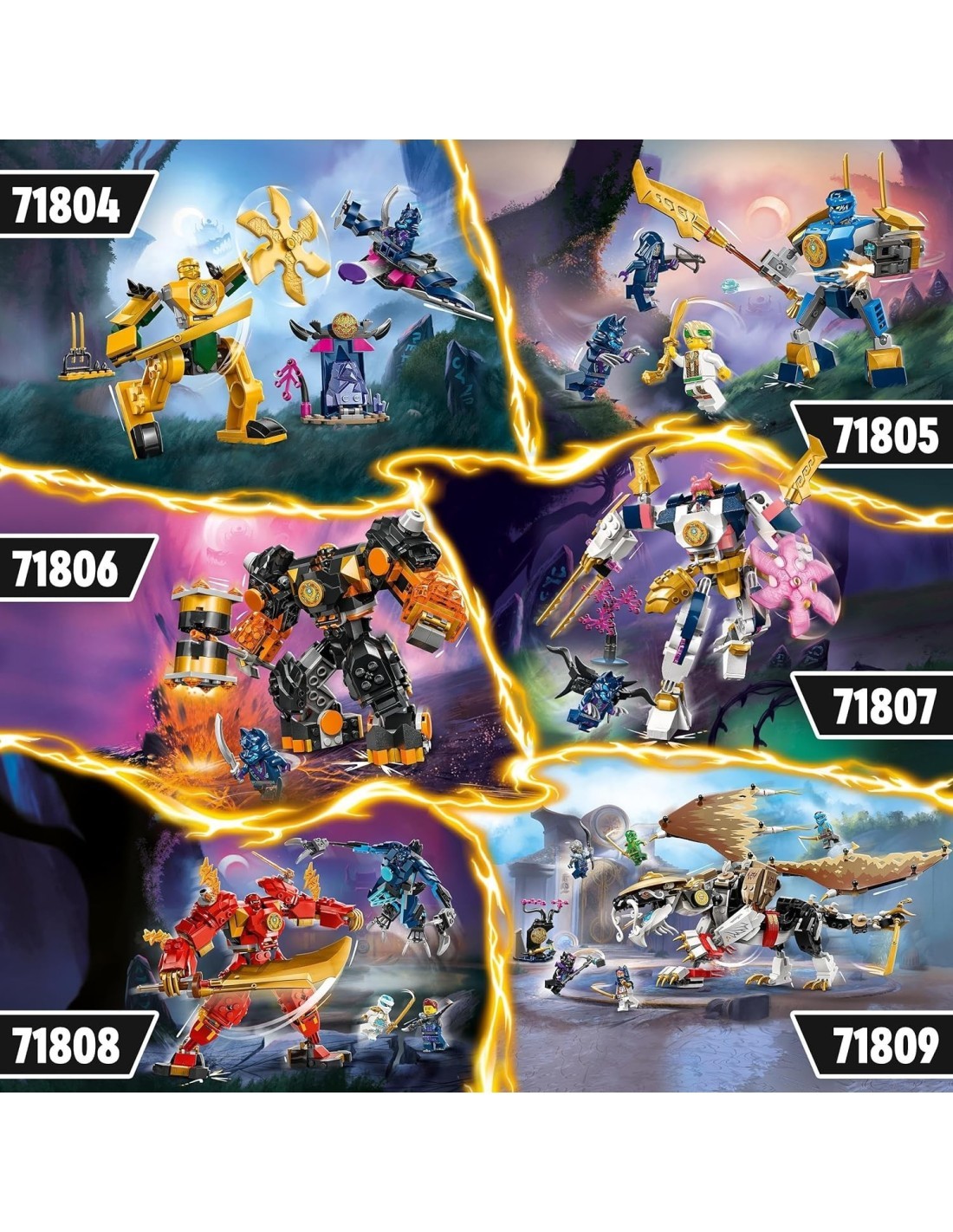 NINJAGO 71805 MECH DA BATTAGLIA DI JAY LEGO