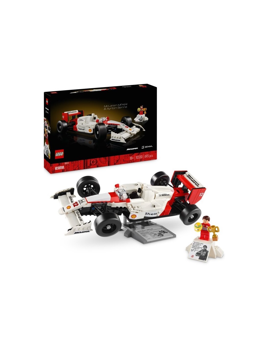 ICONS 10330 MCLAREN MP4/4 E AYRTON SENNA