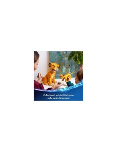 DISNEY SIMBA CUCCIOLO DEL RE LEONE, GIOCO BAMBINI, REGALO LEGO