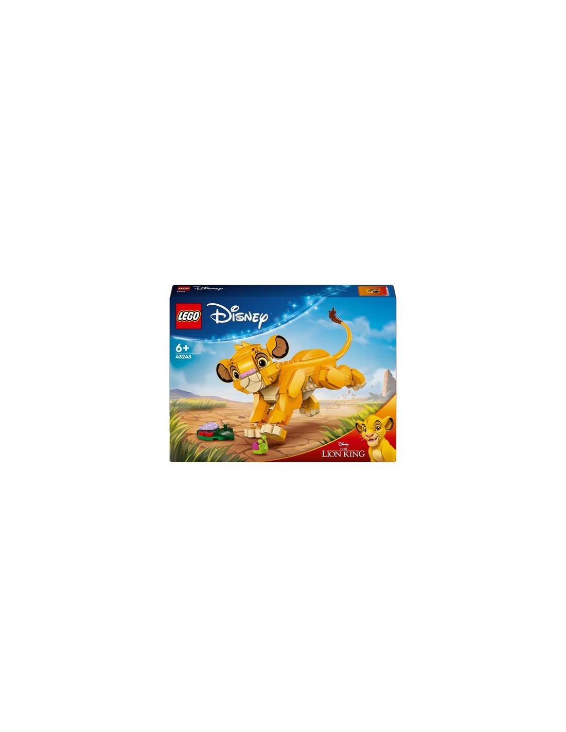 DISNEY SIMBA CUCCIOLO DEL RE LEONE, GIOCO BAMBINI, REGALO LEGO
