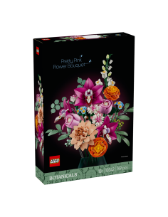 LEGO BOTANICAL  BOUQUET DI FIORI ROSA