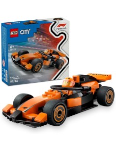 LEGO CITY PILOTA E MONOPOSTO MCLAREN F1