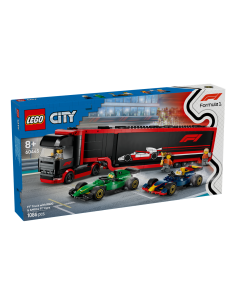 LEGO CITY AUTOTRASPORTATORE F1 CON MONOPOSTO RB20 E AMR24