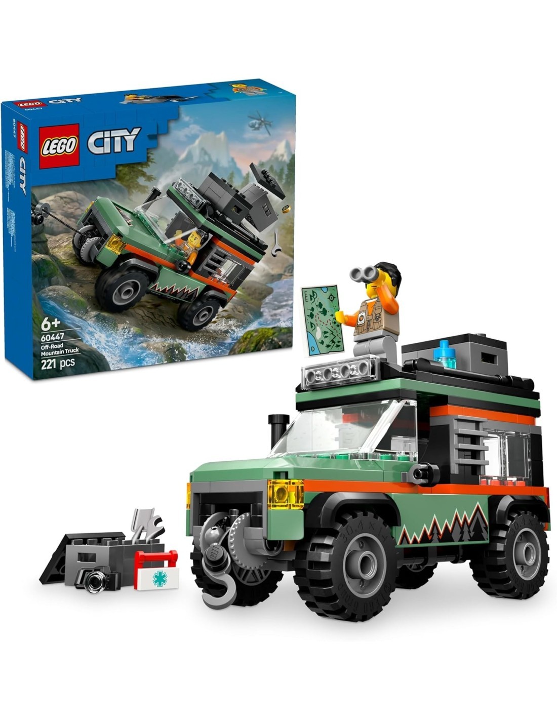 LEGO CITY FUORISTRADA DI MONTAGNA 4X4