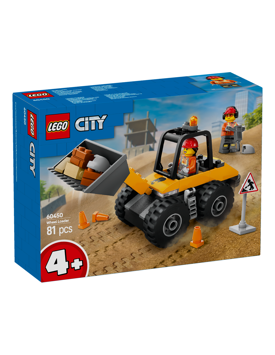 LEGO CITY PALA GOMMATA GIALLA