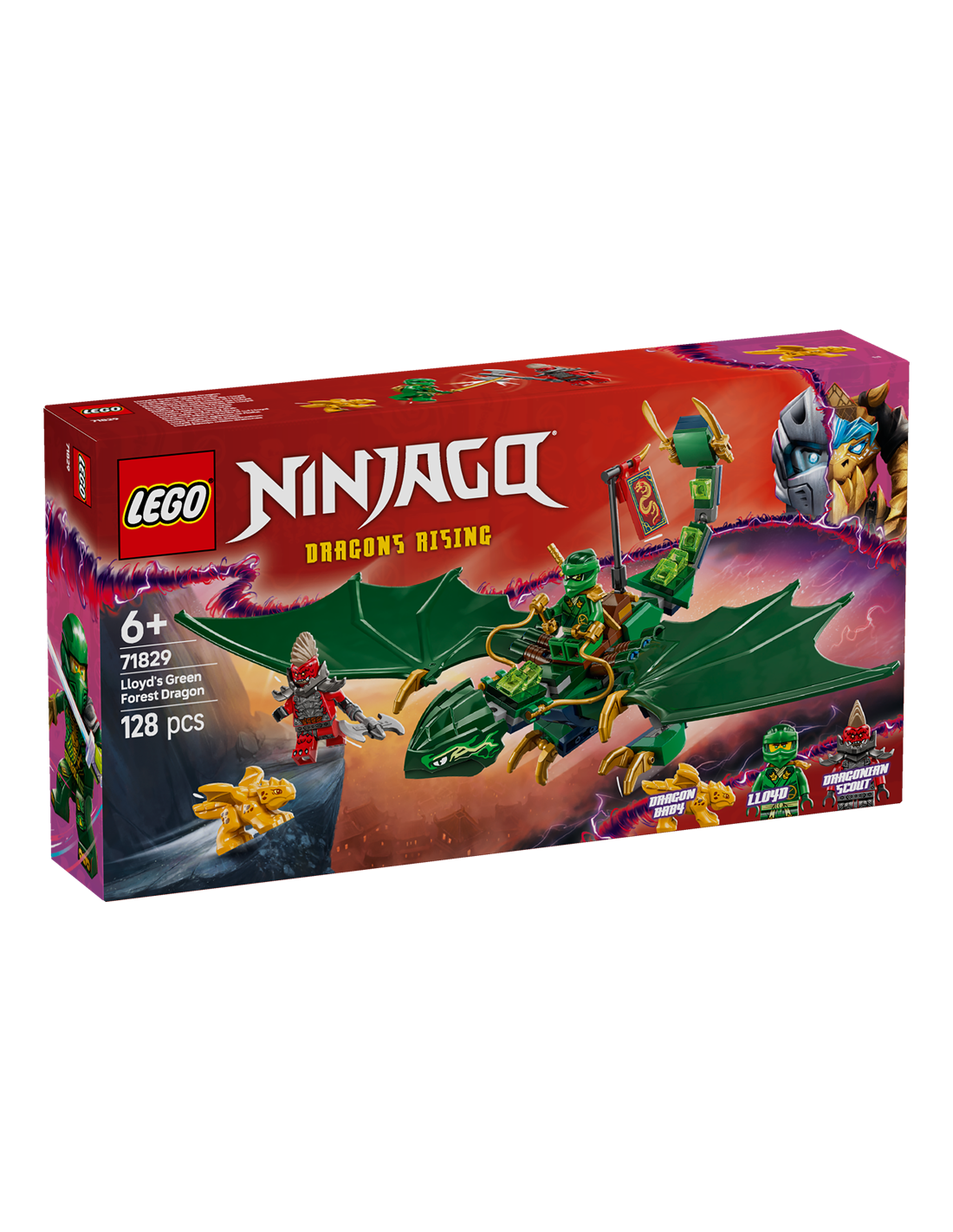 NINJAGO DRAGO DELLA FORESTA VERDE DI LLOYD LEGO
