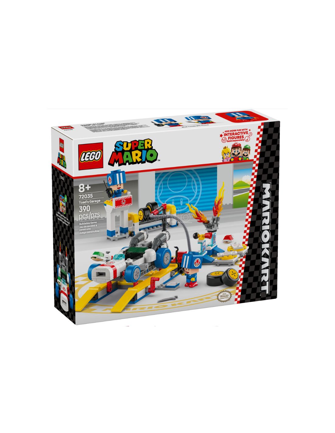 SUPERMARIO 72035 MARIO KART:OFFICINA DI TOAD LEGO