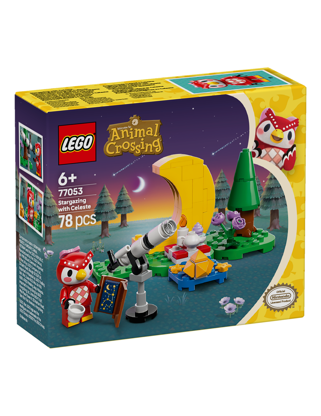 ANIMAL CROSSING 77053 OSSERVANDO LE STELLE CON CELESTE LEGO