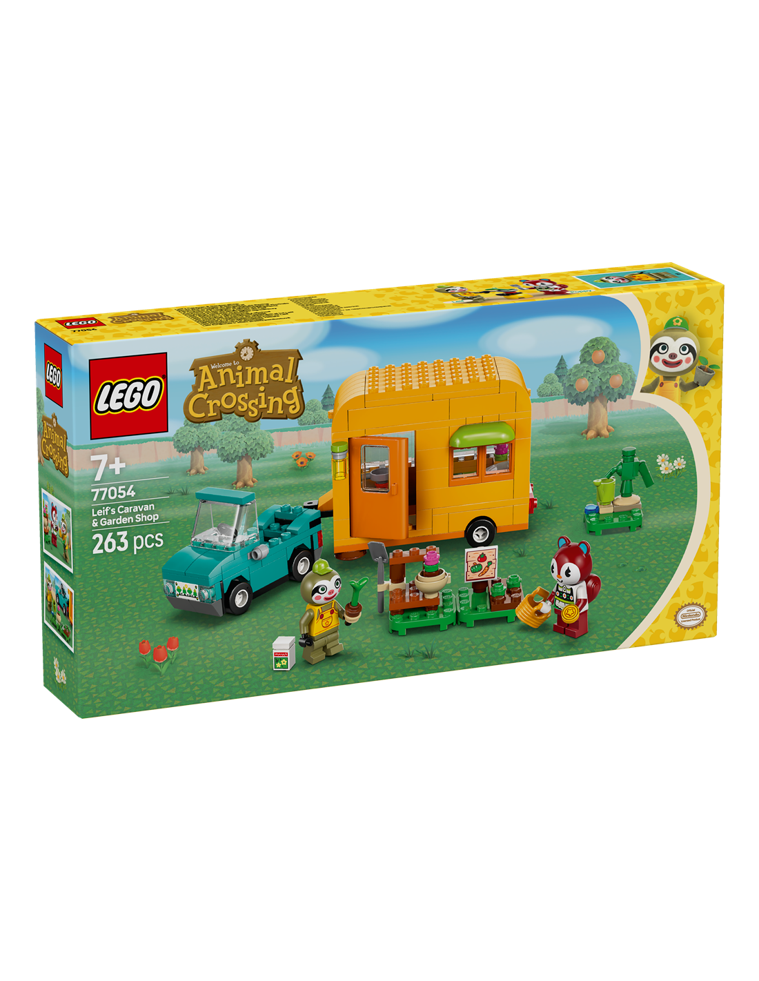 ANIMAL CROSSING 77054 ROULOTTE E NEGOZIO DI GIARDINAGGIO DI FLORINDO LEGO