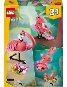 LEGO CREATOR  ANIMALI SELVATICI:FENICOTTERO ROSA 2