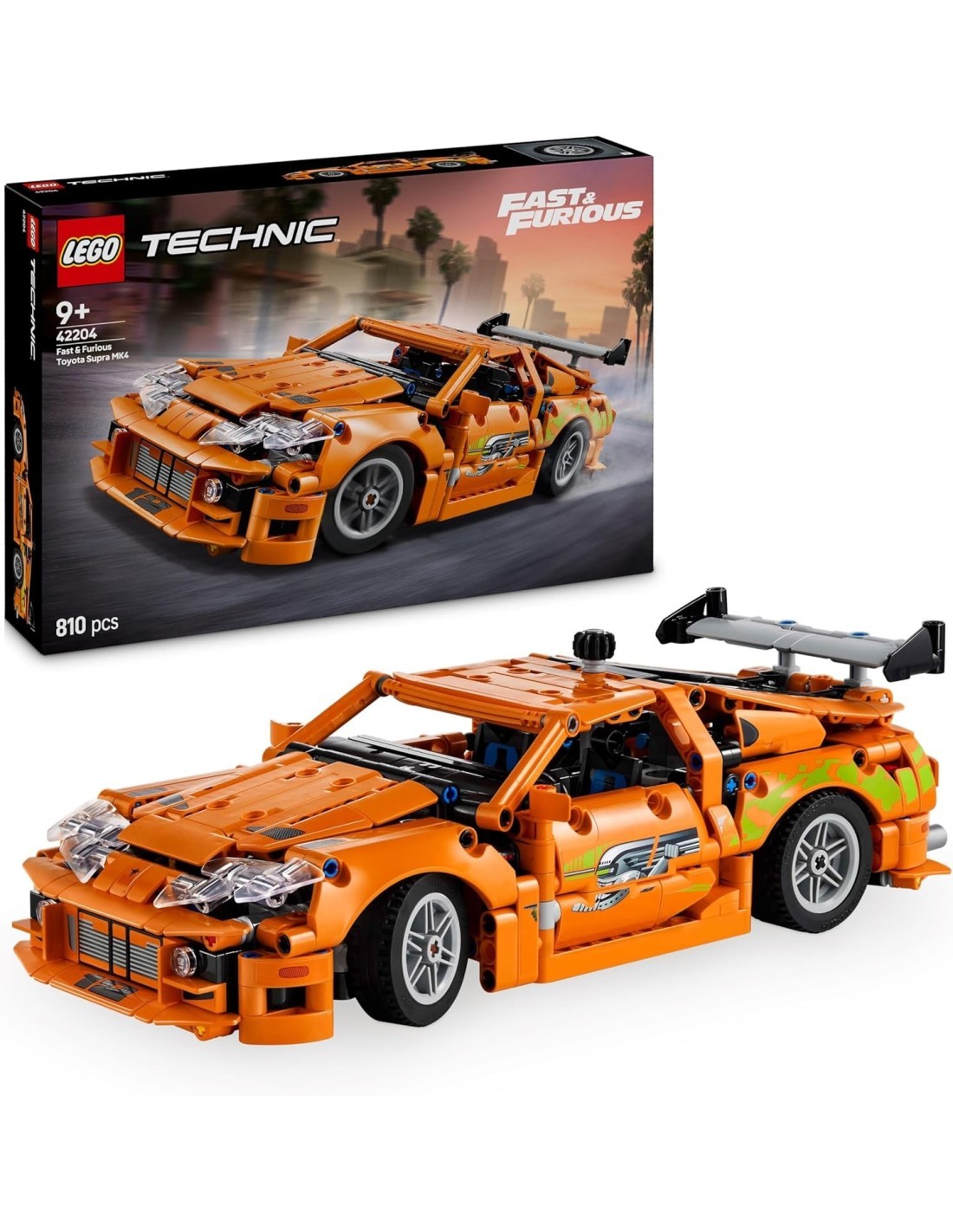 LEGO TECHNIC FAST AND FURIOS TOYOTA SUPRA MK4
