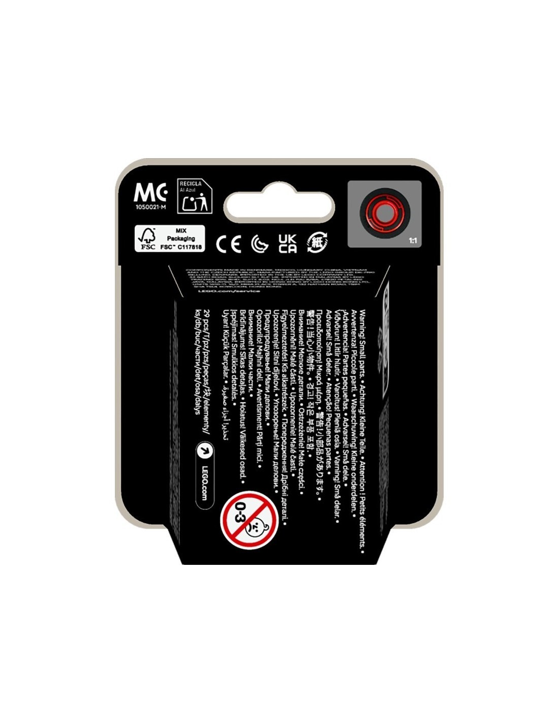 LEGO MONOPOSTO F1 DA COLLEZIONE MINIFIGURES 71049 ASSORTITO