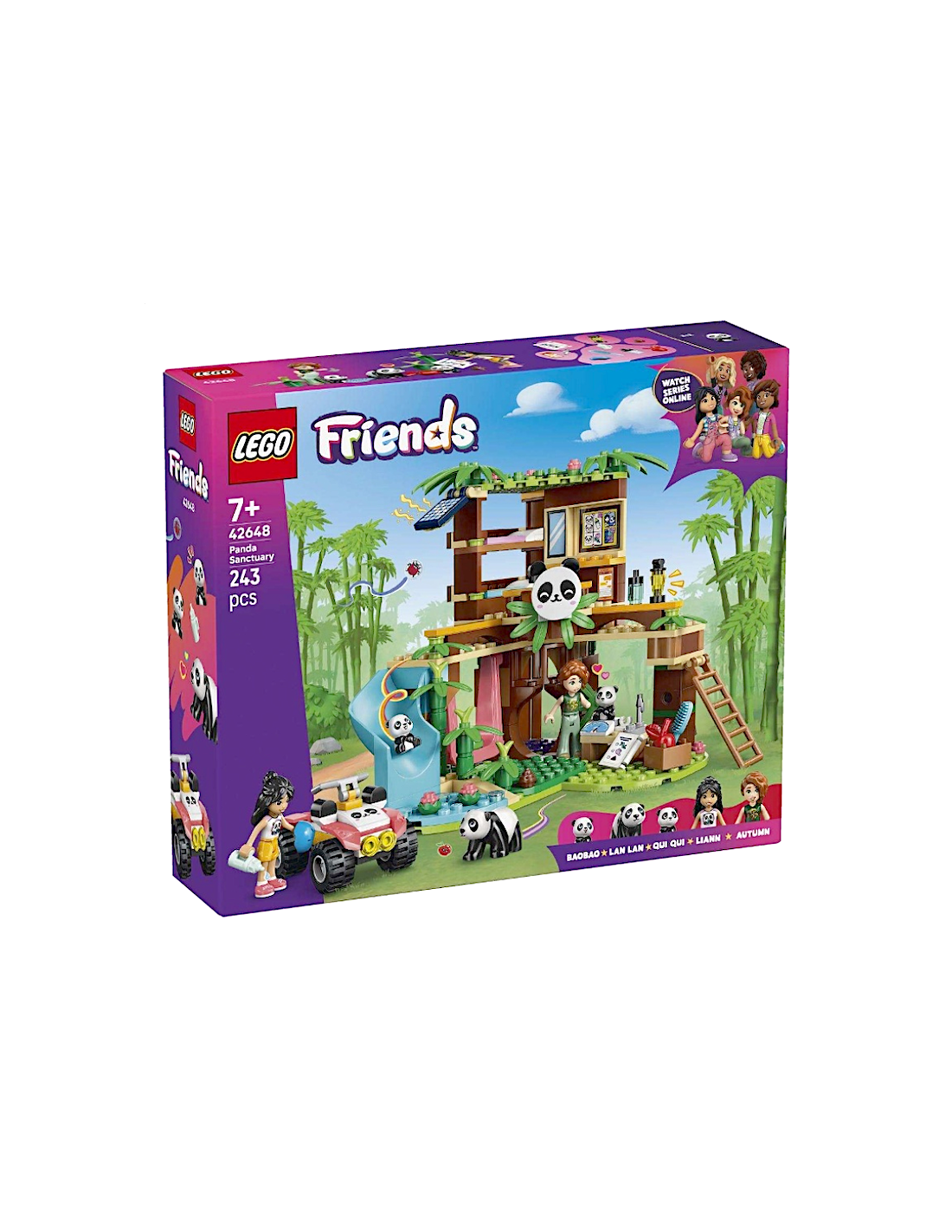 LEGO FRIENDS 42648 SANTUARIO DEI PANDA, GIOCO CREATIVO