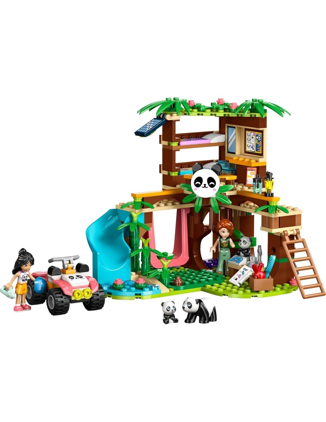 LEGO FRIENDS 42648 SANTUARIO DEI PANDA, GIOCO CREATIVO