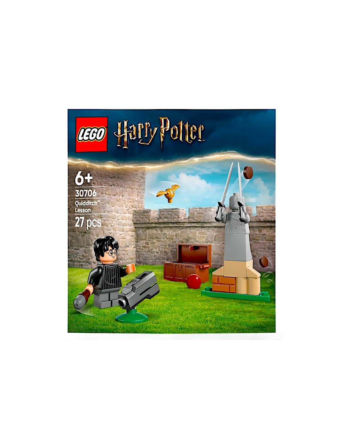 LEGO HARRY POTTER 30706 LEZIONE DI QUIDDITCH, PER BAMBINI +6 ANNI