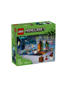 LEGO MINECRAFT 21274 INCONTRO CON IL SORVEGLIANTE, GIOCO INTERATTIVO +7 ANNI