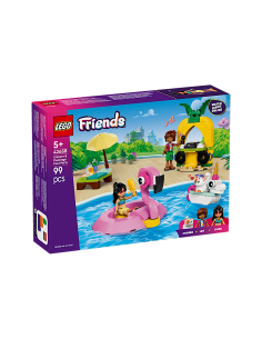 LEGO FRIENDS 42658 FESTA IN PISCINA UNICORNO E FENICOTTERO, PER BAMBINI +5 ANNI