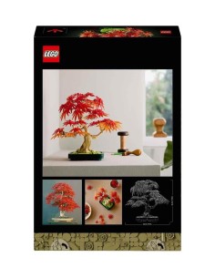LEGO BOTANICALS 10348 BONSAI DI ACERO ROSSO GIAPPONESE CON VASO INCLUSO