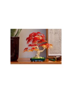 LEGO BOTANICALS 10348 BONSAI DI ACERO ROSSO GIAPPONESE CON VASO INCLUSO 2