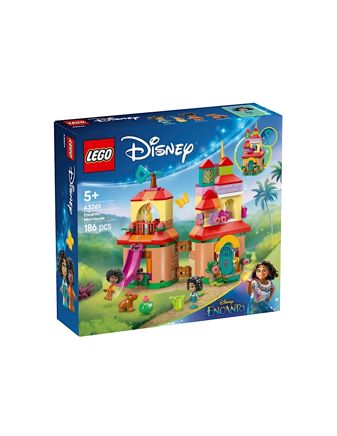 LEGO DISNEY ENCANTO 43261 MINI-CASA CON ACCESSORI, GIOCATTOLO PER BAMBINI +5 ANNI