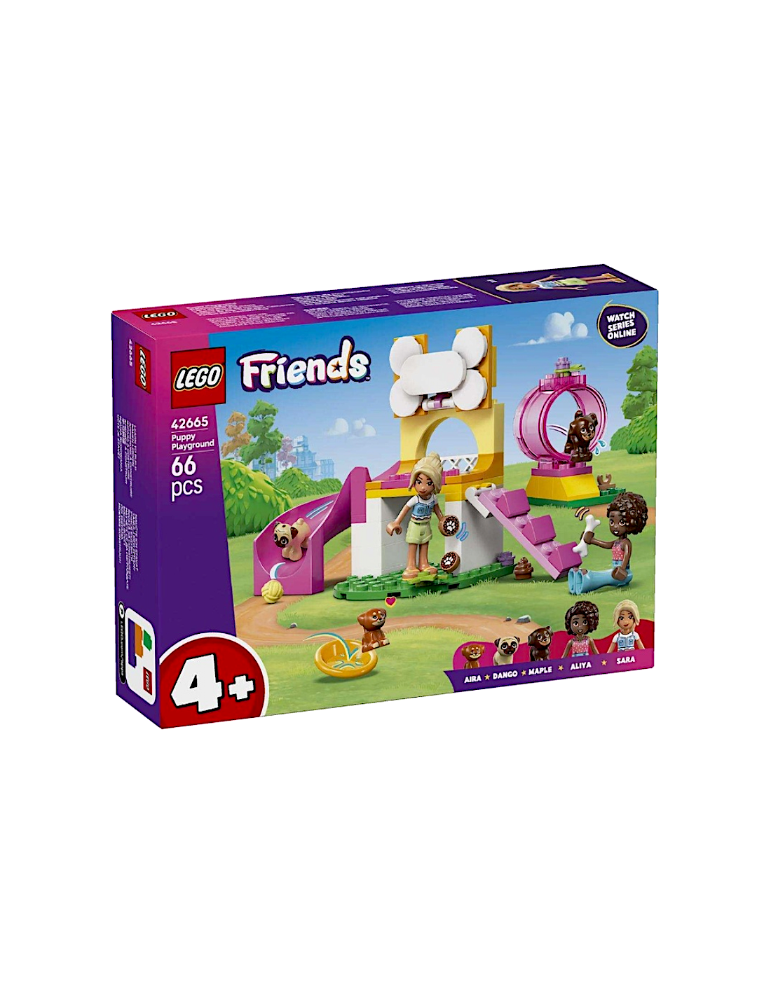 LEGO FRIENDS 42665 PARCO GIOCHI DEI CUCCIOLI, GIOCO CREATIVO +4 ANNI