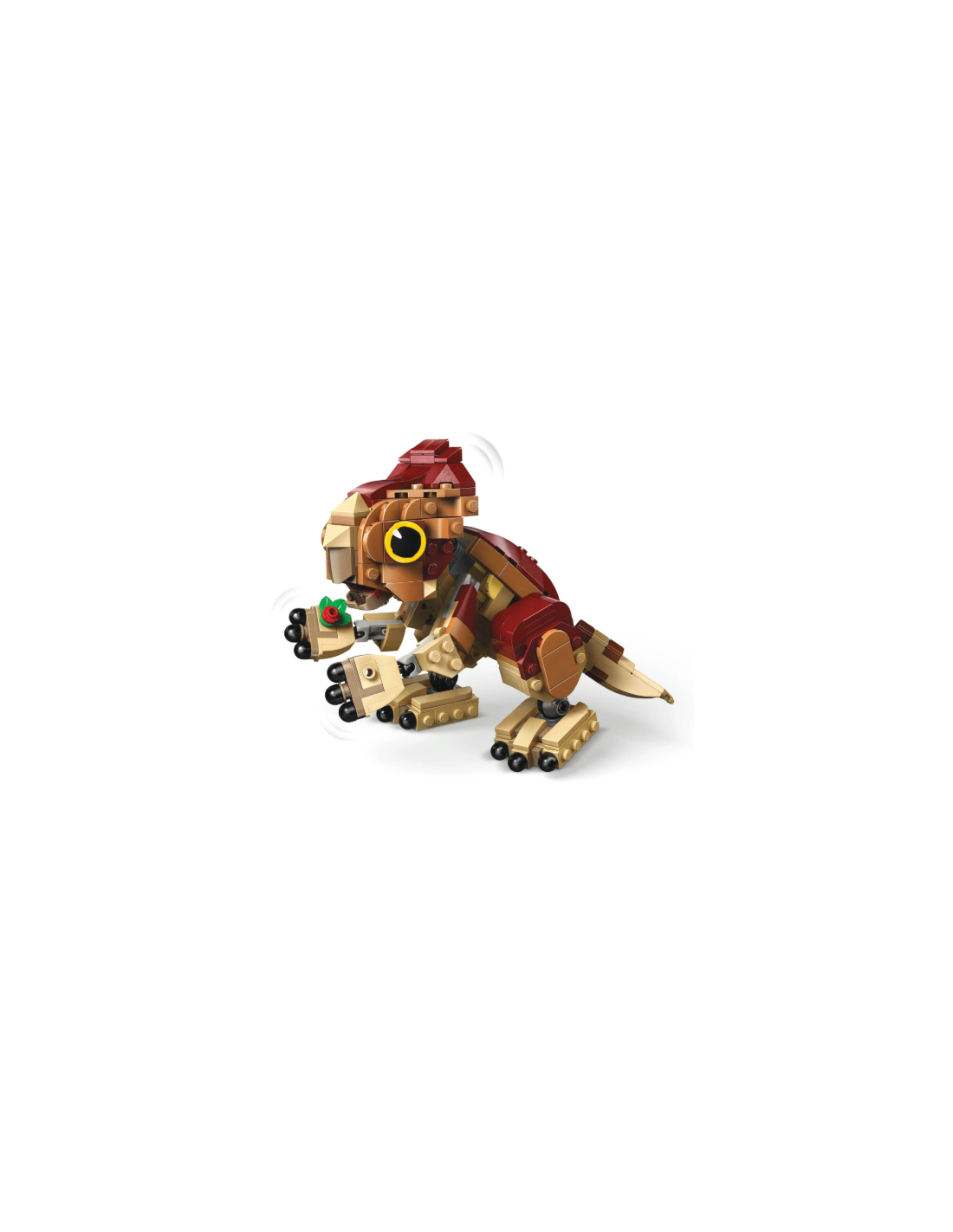 LEGO JURASSIC WORLD 76970 BABY DINOSAURO DOLORES AQUILOPS 11X20X15 CM, GIOCATTOLO, COSTRUZIONE, BAMBINI 7+ ANNI