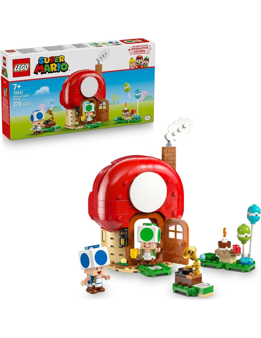 LEGO 72041 Super Mario Festa a Casa di Toad
