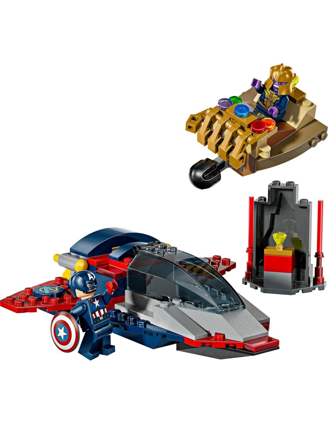 LEGO 76319 Marvel Captain America Contro Thanos