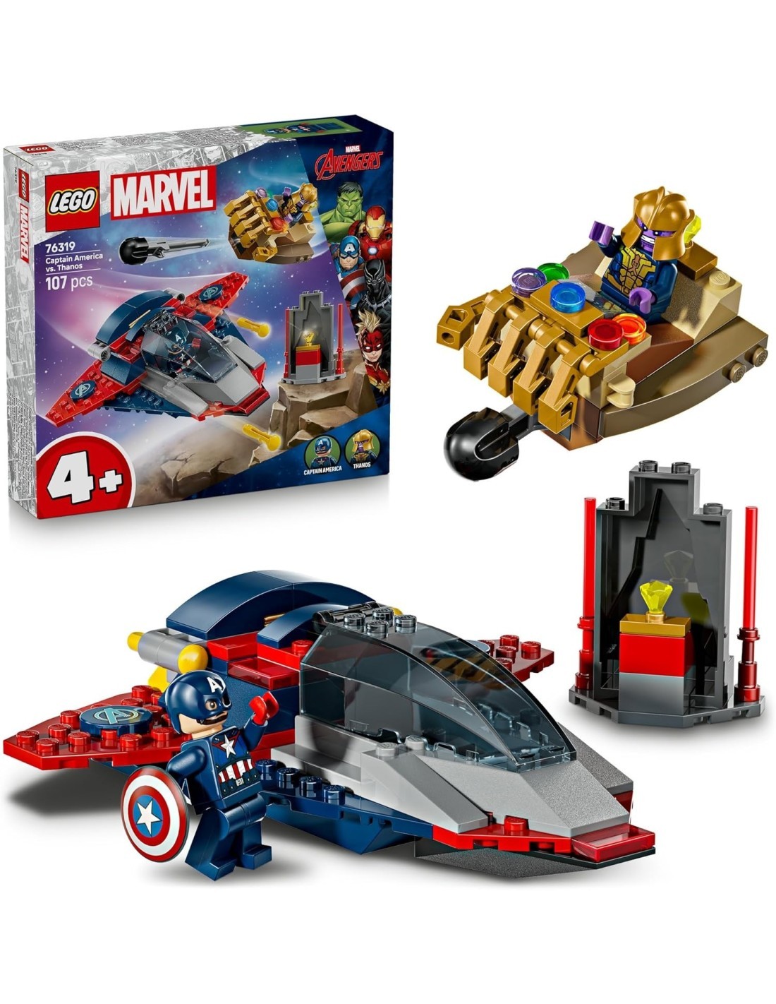 LEGO 76319 Marvel Captain America Contro Thanos