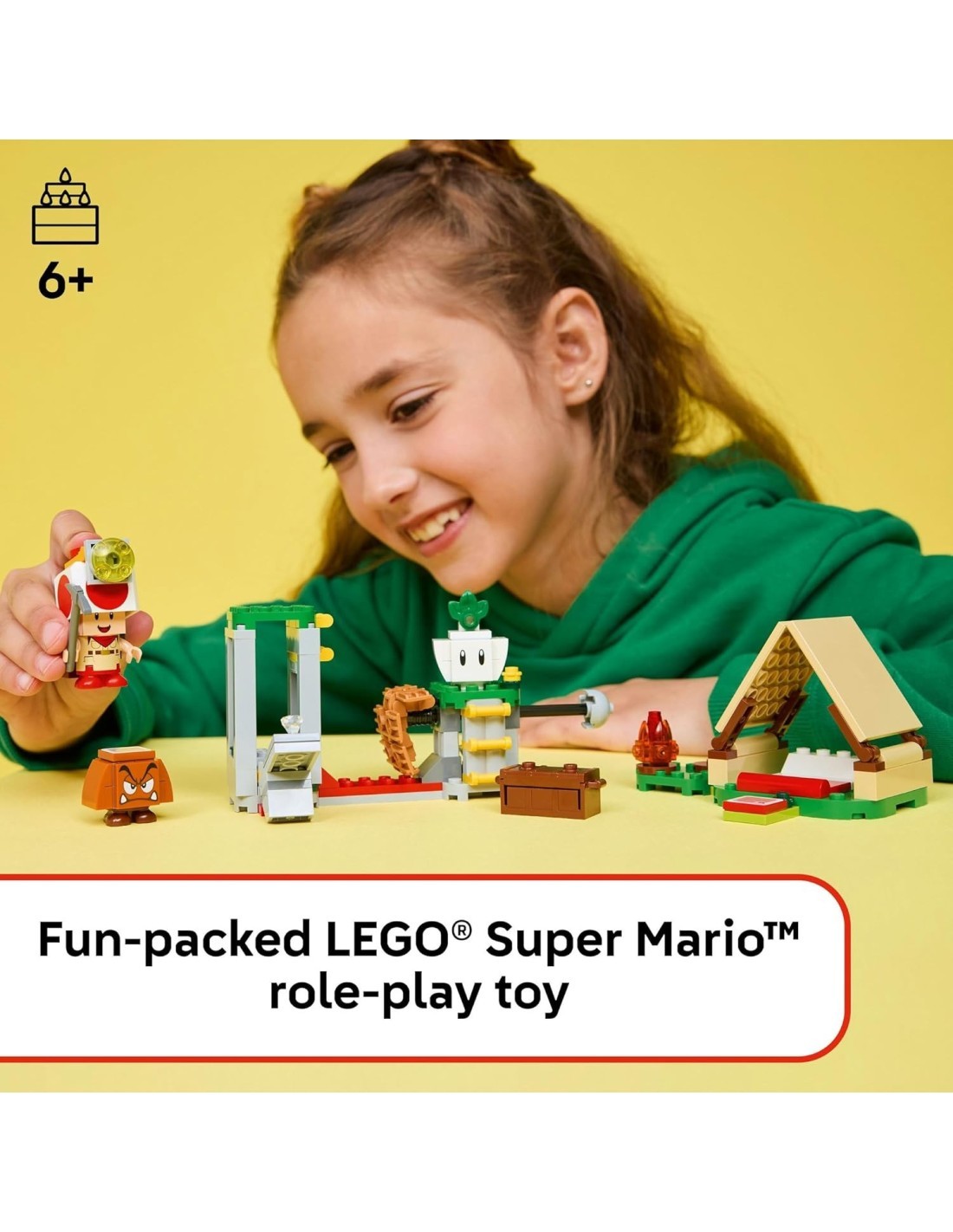 LEGO 72040 Super Mario – In Campeggio con Capitan Toad
