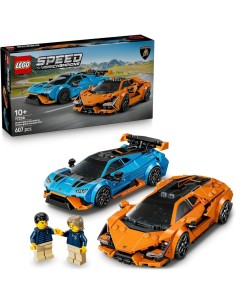 LEGO Speed Champions 77238 Lamborghini Revuelto e Huracán STO | Set 2 Auto Iconiche