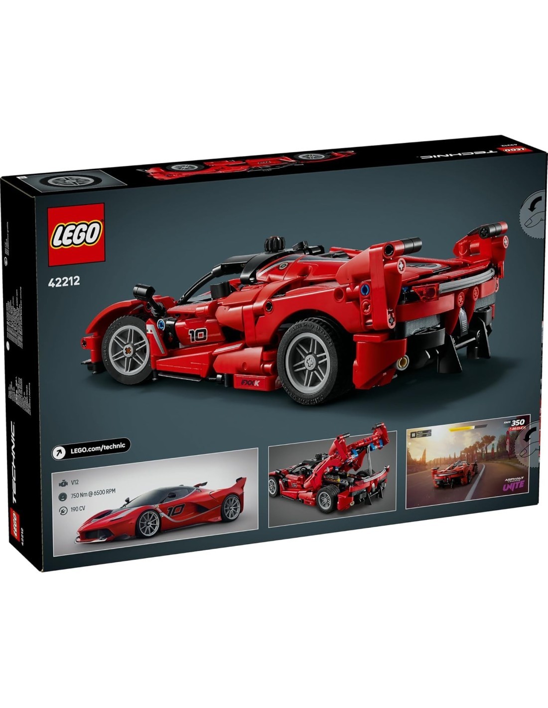 LEGO Technic 42212 Ferrari FXX K | Supercar da Costruire