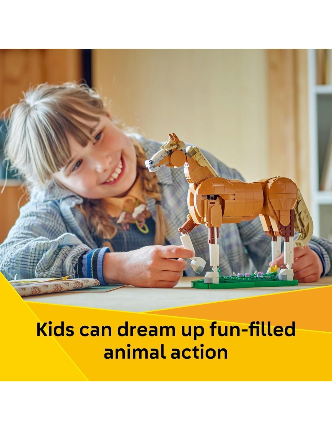 LEGO Creator 31166 Cavallo Meraviglioso | Set 3 in 1