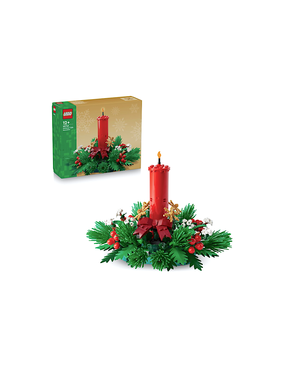 NATALE 40743 DECORAZIONE DA TAVOLO LEGO