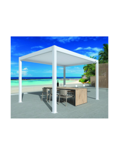 PERGOLA BIOCLIMATICA ATENA120 4X4MT H2,5MT BIANCO