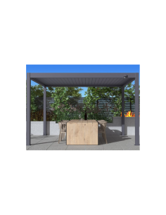 PERGOLA BIOCLIMATICA ATENA120 4X4MT H2,5MT ANTRACITE